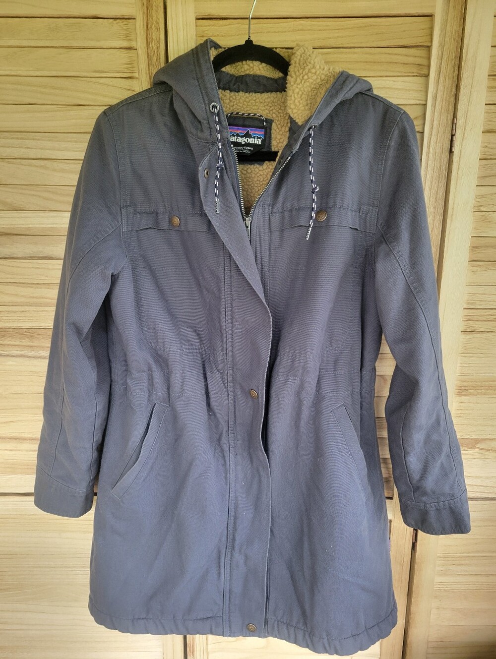 Patagonia Insulated Prairie Dawn Parka Women’s Small  Blue